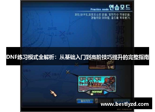 DNF练习模式全解析：从基础入门到高阶技巧提升的完整指南